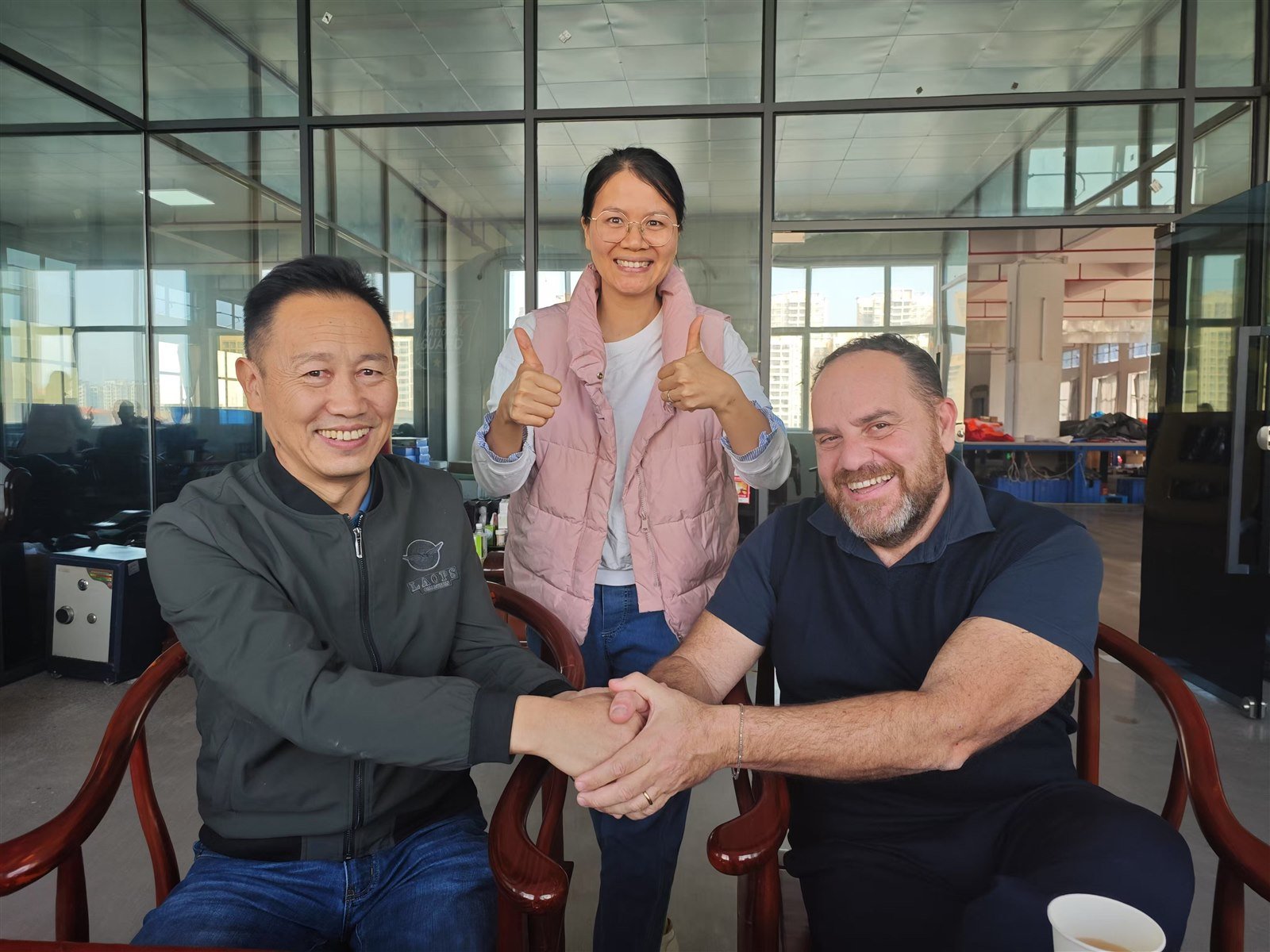 Air Science customer visit