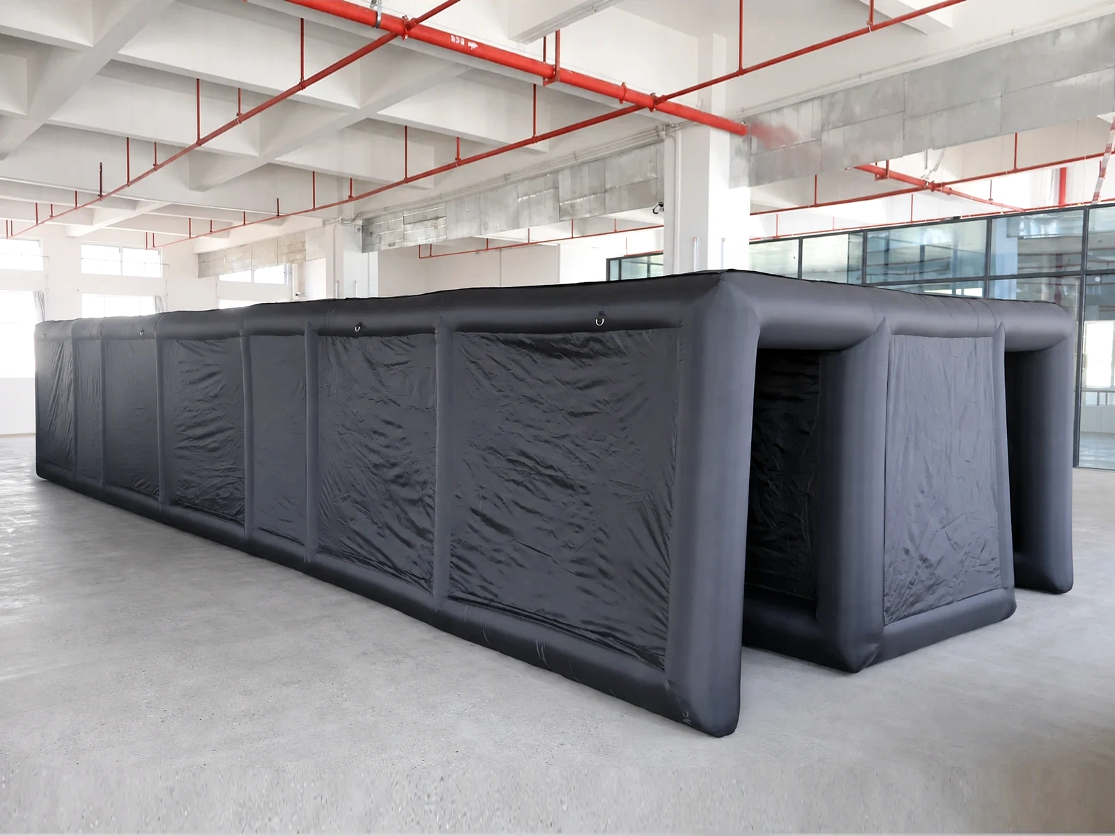 Commercial Inflatable Maze - Plain Black, original photographed model