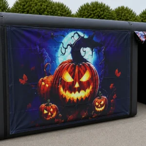 Commercial Inflatable Maze - Black Pumpkin Replaceable Skin Open Top - product view 5