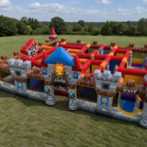 Commercial Inflatable Maze - Castle Route Maze - product view 1