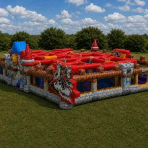 Commercial Inflatable Maze - Castle Route Maze - product view 5