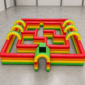 Commercial Inflatable Maze - 10X11.6X1.4 - product view 2