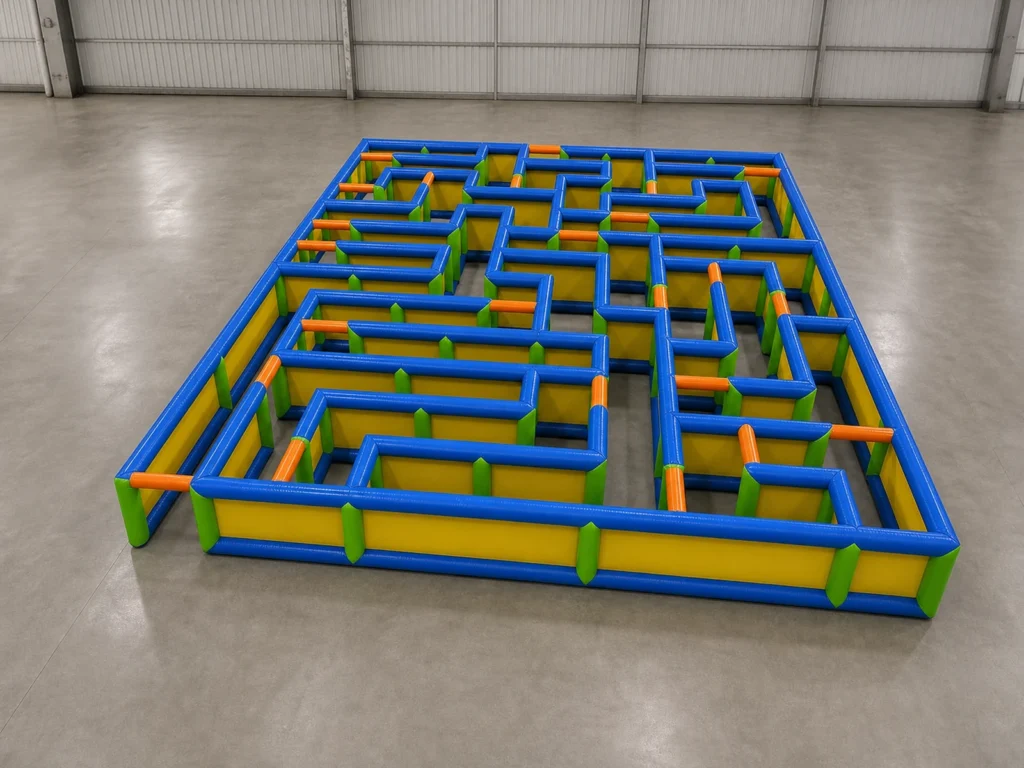 Commercial Inflatable Maze - 16X20x2