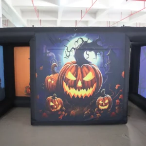 Commercial Inflatable Maze - Halloween Pumpkin - 4m x 11m x 2m - P003 - product view 2