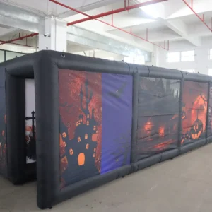 Commercial Inflatable Maze - Halloween Pumpkin - 4m x 11m x 2m - P003 - product view 6