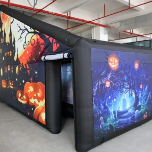 Commercial Inflatable Maze - Halloween Castle - product view 1
