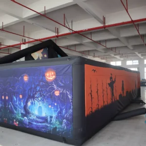 Commercial Inflatable Maze - Halloween Castle - product view 4