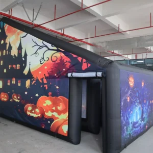Commercial Inflatable Maze - Halloween Castle - product view 3