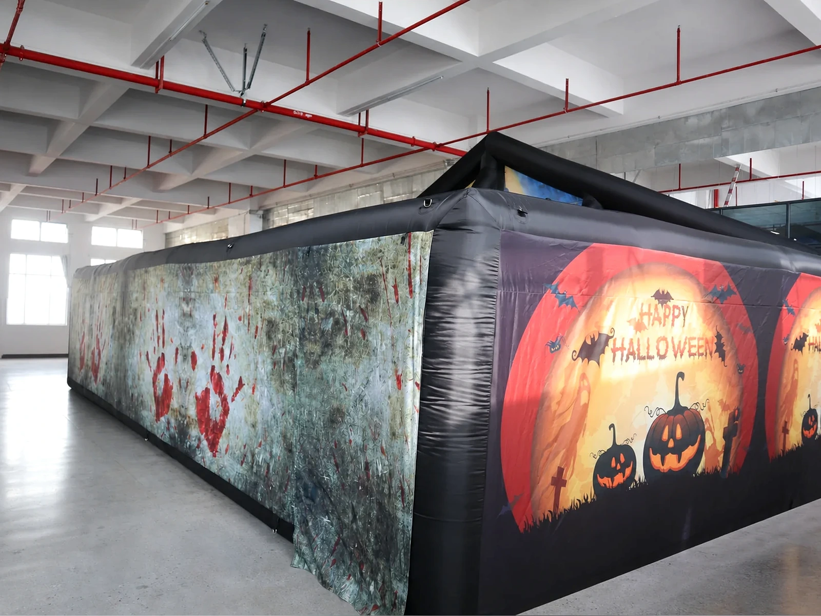 Commercial Inflatable Maze - Halloween Haunted - product view 1