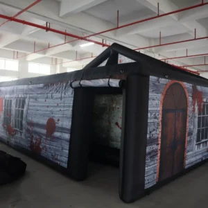 Commercial Inflatable Maze - Gray Haunted House - 5m x 10m - P008 - product view 3