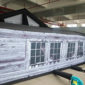 Commercial Inflatable Maze - Gray Haunted House - 5m x 10m - P008 - product view 4
