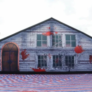 Commercial Inflatable Maze - Gray Haunted House - 5m x 10m - P008 - product view 6