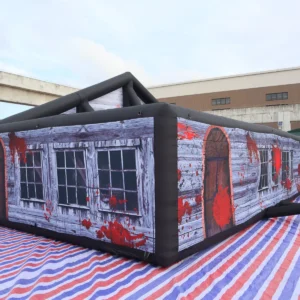 Commercial Inflatable Maze - Gray Haunted House - 5m x 10m - P008 - product view 7
