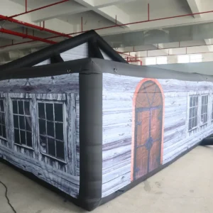 Commercial Inflatable Maze - Gray Haunted House - 5m x 10m - P008 - product view 2
