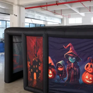 Commercial Inflatable Maze - Red Halloween - product view 5