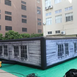 Commercial Inflatable Maze - Gray Haunted House - 10m x 10m x 2m - P010 - product view 5