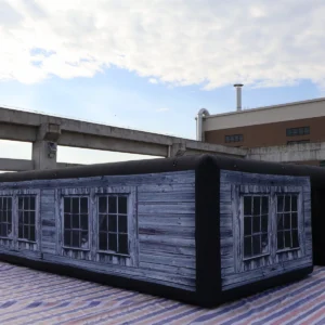 Commercial Inflatable Maze - Gray Haunted House - 10m x 10m x 2m - P010 - product view 4