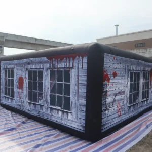 Commercial Inflatable Maze - Gray Blood Window Halloween - product view 7