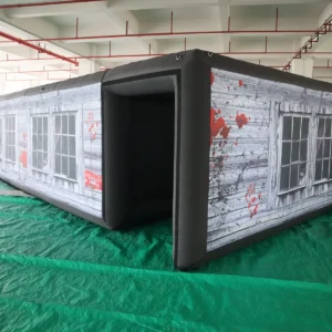 Commercial Inflatable Maze - Gray Blood Window Halloween - product view 6