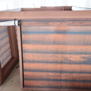 Commercial Inflatable Maze - Rustic Wood Grain - product view 5