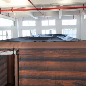 Commercial Inflatable Maze - Rustic Wood Grain - product view 7