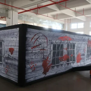 Commercial Inflatable Maze - Gray Blood Window Roofed - 4 x 11m - P014 - product view 6