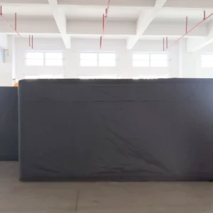 Commercial Inflatable Maze - Plain Black Open Top - 6 x 6m - P015 - product view 4