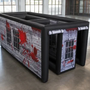 Commercial Inflatable Maze - Gray Blood Window Open Top - 3 x 6m - P016 - product view 3