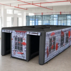 Commercial Inflatable Maze - Gray Blood Window Open Top - 3 x 6m - P016 - product view 1