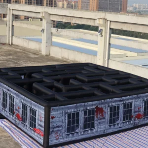 Commercial Inflatable Maze - Gray Blood Window Open Top 8m - product view 4