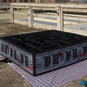 Commercial Inflatable Maze - Gray Blood Window Open Top 8m - product view 2