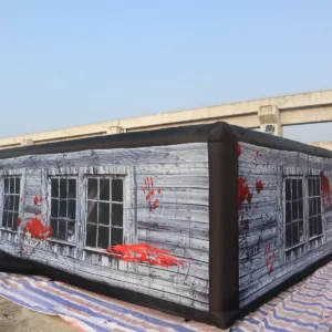 Commercial Inflatable Maze - Gray Blood Window Corner Entry 9m - product view 7