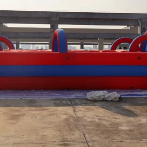 Commercial Inflatable Maze - Red Blue Arched Open Top - product view 2
