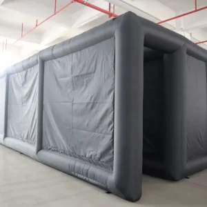 Commercial Inflatable Maze - Plain Black Oxford with Removable Cover - product view 7