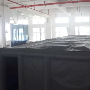 Commercial Inflatable Maze - Plain Black Oxford with Removable Cover - product view 8