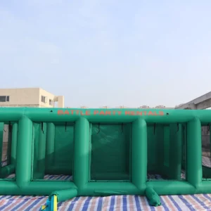 Commercial Inflatable Maze - Dark Green Mesh CS Style - product view 2