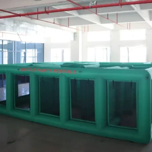 Commercial Inflatable Maze - Dark Green Mesh CS Style - product view 7