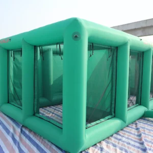 Commercial Inflatable Maze - Dark Green Mesh CS Style - product view 10