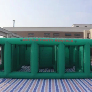 Commercial Inflatable Maze - Dark Green Mesh CS Style - product view 6