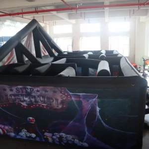 Commercial Inflatable Maze - Haunted Circus Gable Roof - 5 x 10m - P023 - product view 5