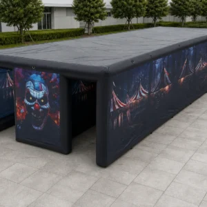 Commercial Inflatable Maze - Haunted Circus Double Passage - product view 3