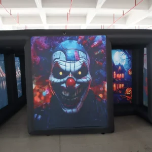 Commercial Inflatable Maze - Haunted Circus Double Passage - product view 4