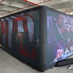 Commercial Inflatable Maze - Haunted Circus Double Passage - product view 10