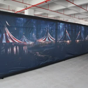 Commercial Inflatable Maze - Haunted Circus Double Passage - product view 6