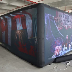 Commercial Inflatable Maze - Haunted Circus Double Passage - product view 9