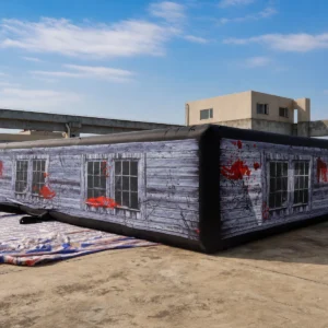 Commercial Inflatable Maze - Gray Blood Window Central Entry 12m - product view 5