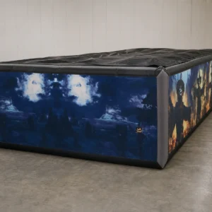 Commercial Inflatable Maze - Blue Scarecrow Covered - product view 9