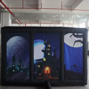 Commercial Inflatable Maze - Purple Pumpkin Open Top - product view 5