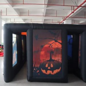 Commercial Inflatable Maze - Purple Pumpkin Open Top - product view 8