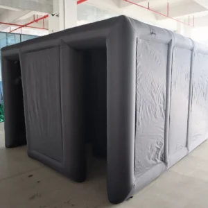Commercial Inflatable Maze - Plain Black Open Top - 3 x 10m - P037 - product view 5